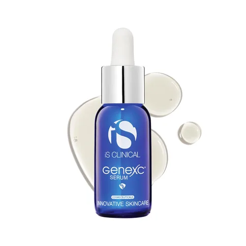 iS CLINICAL Suero GENEXC, suero de vitamina C, suero antioxidante para la cara; promueve la regeneración celular, piel de aspecto juvenil.
