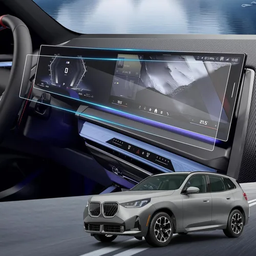 Vista 10 de YEE PIN X4 Mod 2021 Protector de pantalla para 2018 2019 2020 2021 G01 X3 M40i 2019 2020 2021 X4 G02 Pantalla táctil de control central, pantalla