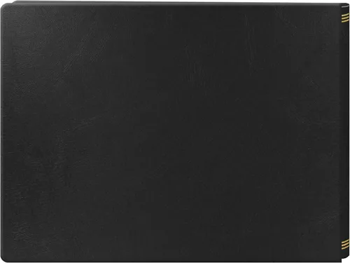 Vista 2 de Pioneer Post-bound Deluxe - Álbum magnético de cuero sintético en caja, color negro