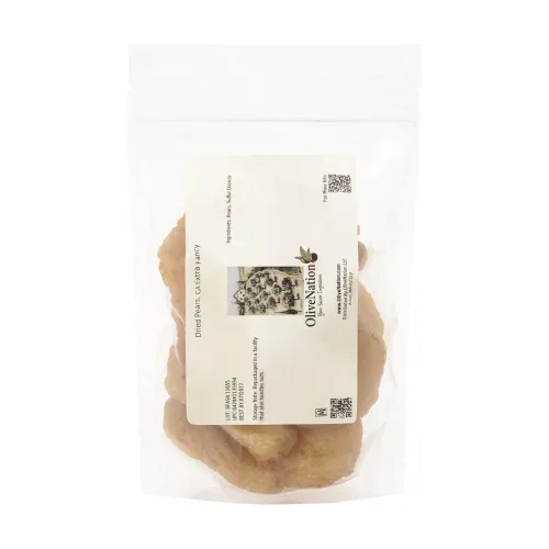 OliveNation Peras de California secas al sol, extra elegantes, sin azúcar añadido, sin OMG, kosher, veganas - 8 onzas