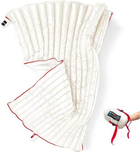 Vista 11 de ZOOOBELIVES Saco de Dormir Ultraligero para Mochileros 32-50F con Plumón - Saco de Dormir 27oz Ultra Compacto de 650 Potencia de Relleno Tipo Sobre