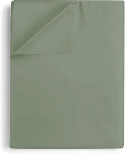 Vista 86 de Sábana encimera suave de lujo de 800 hilos, 100% algodón egipcio, 1 pieza, tamaño Queen (92 x 102 pulgadas), color negro liso