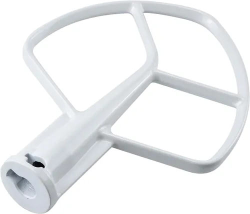 Batidor Plano Recubierto K5AB K5SS Kitchen Mixer Aid de AMI PARTS para Mezcladora de 5 Qt con Tazón de Acero Inoxidable Compatible con Modelos KSM50