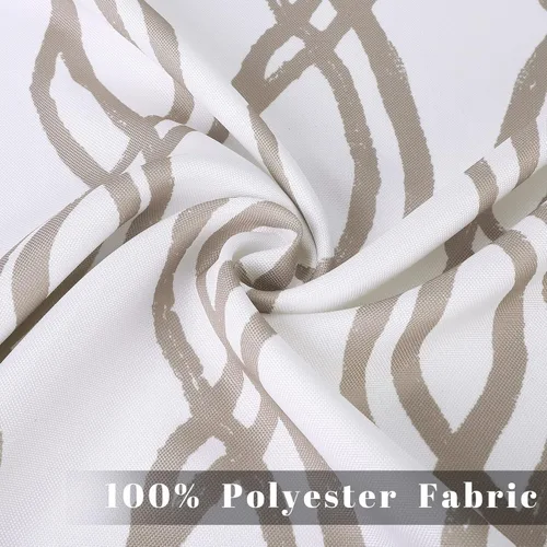 Vista 5 de HOMERRY Cenefa de cortina de niveles para ventanas, cenefas de cocina pequeñas, cenefa de cortina corta para ventana de sala de estar, dormitorio