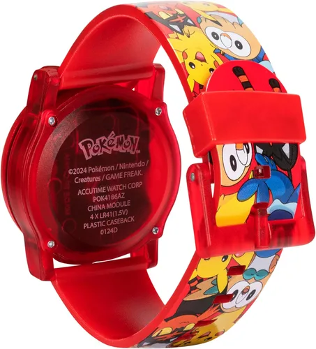 Vista 9 de Accutime Reloj de cuarzo digital LCD Pokemon para niños, niñas y adultos de todas las edades