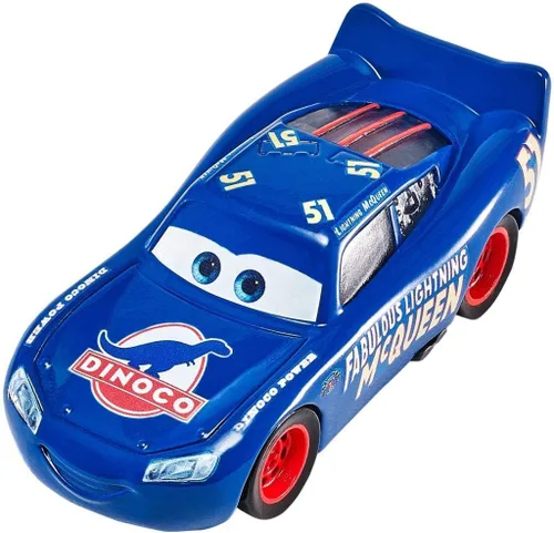 Vista 2 de Disney Pixar Cars 3 Vehículo fundido a presión de Rayo McQueen fabuloso