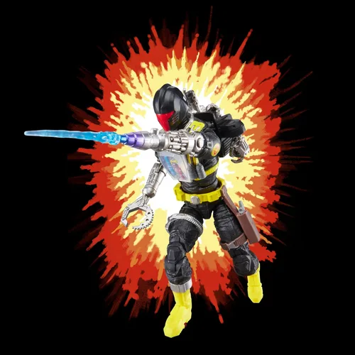 Vista 4 de G.I. Joe Classified Series Retro Cardback B.A.T. (Battle Android Trooper), figura de acción coleccionable de 6 pulgadas con 11 accesorios