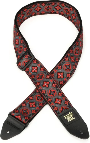 Vista 24 de Ernie Ball Correa de guitarra Jacquard, azul Albuquerque (P04609)