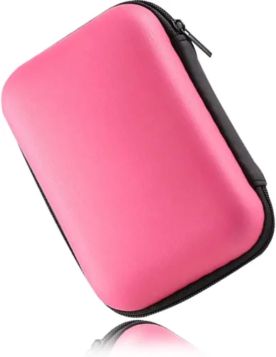 Vista 9 de Estuche de transporte para disco duro, bolsa organizadora de almacenamiento, bolsa de transporte universal multiusos compatible con Western Digital