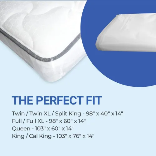 Vista 6 de TRU Lite - Bolsa de almacenamiento de colchón, bolsa de colchón sellable para mudanza, plástico extra grueso de 4 mil, se adapta a tamaños estándar
