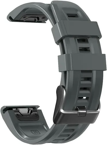 Vista 16 de REYDA Correa de silicona compatible con Garmin Fenix 7X/7X Pro/6X/6X Pro/5X/5X Plus/3/3 HR, 1.024 in, ajuste rápido, pulsera de silicona suave