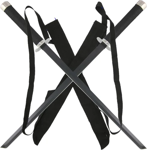 Vista 9 de Armory Replicas Colección Ninja Twin Sword - Cuchillas dobles de acero inoxidable con opciones de funda táctica