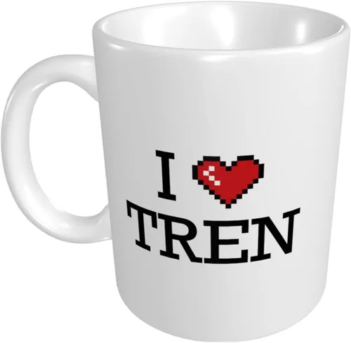 Funny Coffee Mug for Men and Women I Love Tren Mug Coffee Cups for Men
