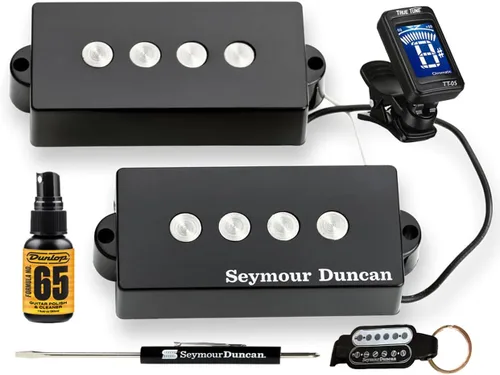 Seymour Duncan SPB-3 P-Bass - Juego de pastilla de guitarra con sintonizador True Tune, llavero 11402-06