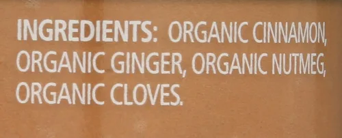 Vista 4 de Simply Organic especie orgánica para mini pastel de calabaza - 0.46 oz