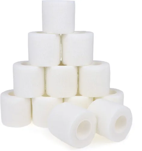 Vista 24 de Vendaje autoadhesivo y envoltura adhesiva animal Vendaje cohesivo envoltura autoadhesiva Cinta adhesiva de primeros auxilios para perros, gatos