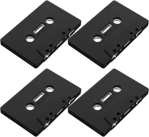 Homoyoyo Paquete de 4 cintas de casete en blanco mate para grabación, cintas de audio grabables