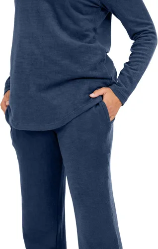 Vista 4 de Kindred Bravely Conjunto de pijama de lactancia polar Pijamas de maternidad para lactancia materna