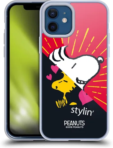Vista 251 de Head Case Designs Officially Licensed Peanuts Charlie & Woodstock Nap Halfs and Laughs Gel Case [Military Grade Protection] Compatible with Apple
