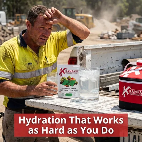 Vista 8 de Krampade Polvo de electrolitos con alto contenido de potasio, ponche de frutas sin azúcar, 4180 mg de electrolitos, 2000 mg de potasio, alivio