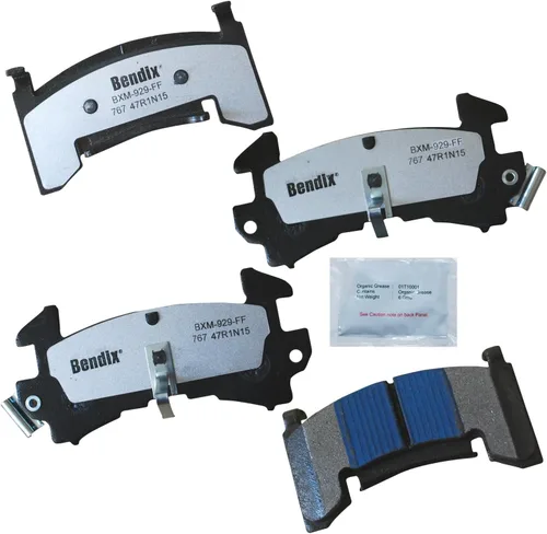 Vista 17 de Pastillas de freno Bendix Fleet Metlok MKD52FM para Apollo, Centurion, Century, Chasis Comercial, Electra, Estate Wagon, GS, 50, 400, 455, LeSabre