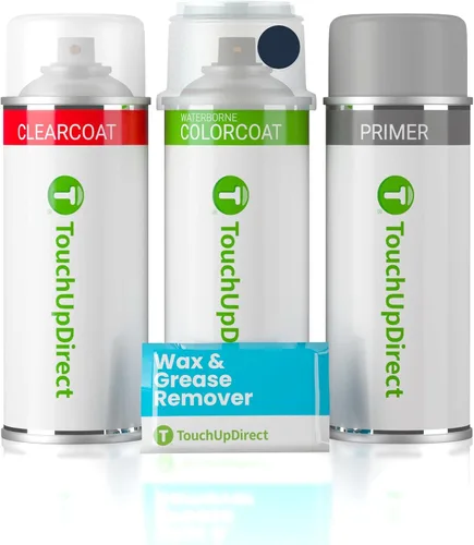 Vista 92 de TouchUpDirect QM1 Cloud White compatible con Pintura de retoque en aerosol Nissan Exact Match - Kit esencial