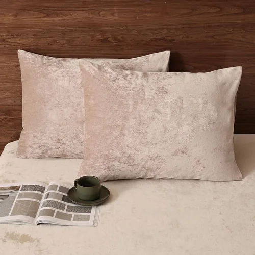 Vista 8 de PHF Fundas de almohada de terciopelo real, 24 x 24 pulgadas, sin rellenos, paquete de 2 fundas de cojín de color degradado, ultra suaves