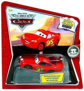 Disney/Pixar Cars Movie de 1: 55 Die Cast narradores Collection sponsorless Lightning McQueen