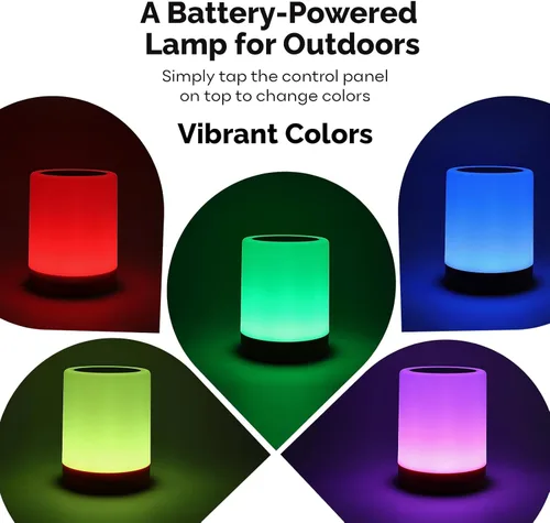 Vista 5 de Recarga Glow Night Light Touch Lamp Baby Night Lights para guardería