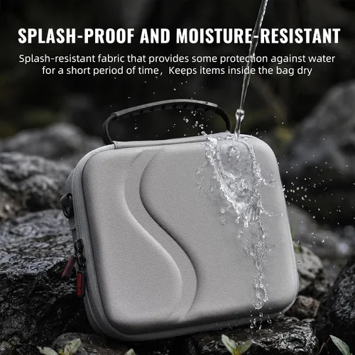 Vista 7 de Coyktonty Osmo Mobile 8 Caso, bolso de hombro portátil PU para Osmo Mobile