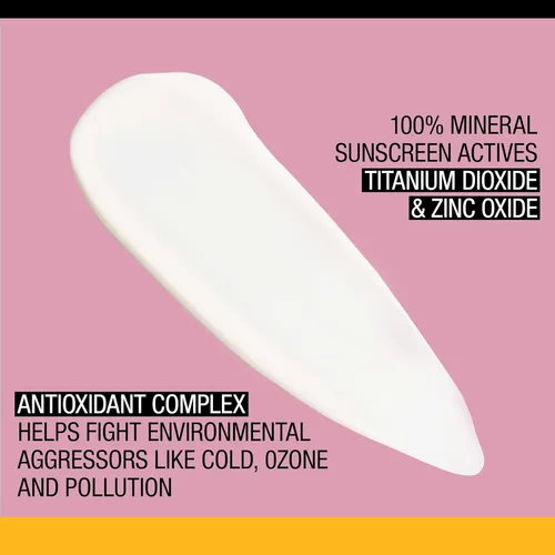 Vista 3 de Neutrogena Purescreen+ - Protector solar mineral invisible de defensa diaria para rostro con SPF 30, protector solar mineral de amplio espectro