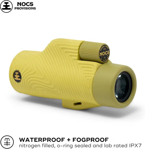Vista 4 de Nocs Provisions Tubo de campo 8x32 monocular impermeable, telescopio de 8X aumento, prisma Bak4, amplio campo de visión para observación de aves