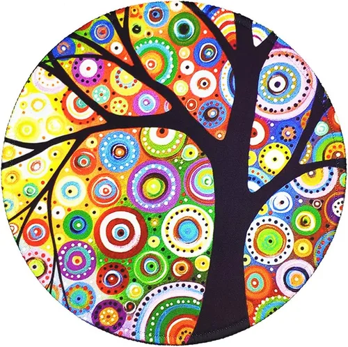 Vista 16 de BOSOBO Alfombrilla de mouse cuadrada de goma antideslizante para juegos, textura premium e impermeable con bordes cosidos, bonitas alfombrillas