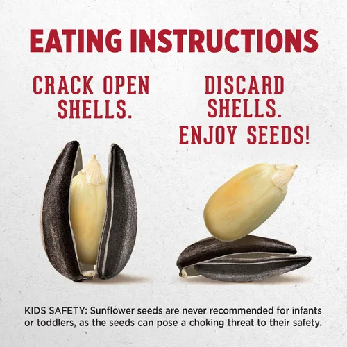 Vista 8 de DAVID Seeds Semillas de girasol gigantes tostadas y saladas, aptas para dieta cetogénica, 5.25 onzas