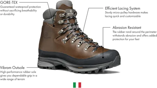 Vista 2 de SCARPA Kinesis Pro GTX - Botas impermeables Gore-Tex para senderismo y mochilero para hombre