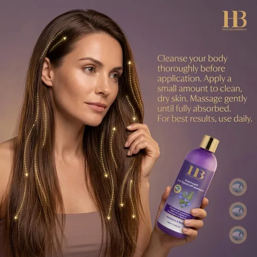 Vista 5 de Health & Beauty Dead Sea Minerals - Tratamiento Champú Anticaspa 13.5 fl oz