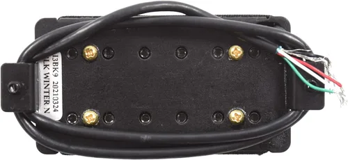 Vista 2 de Seymour Duncan Pastilla Humbucker de cuello de invierno negro - ennegrecido