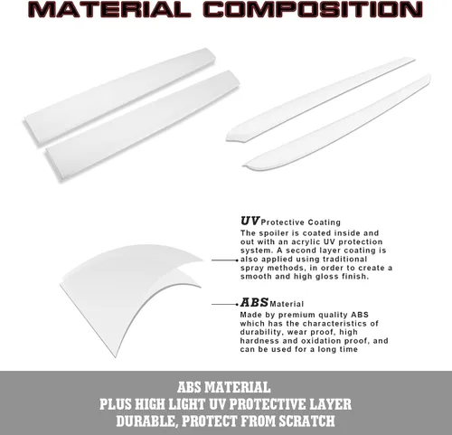 Vista 6 de x xotic tech Set de panel interior para tablero + cubierta de tapicería para puerta, envoltura para tapa de puerta, kit combinado, blanco mate, Mate