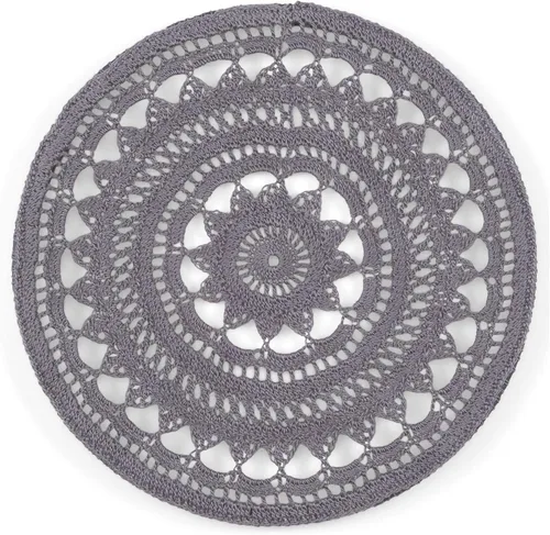 Vista 2 de Aunt Lydia Classic Crochet - 3 unidades de 350y/1,049.9 ft - Natural