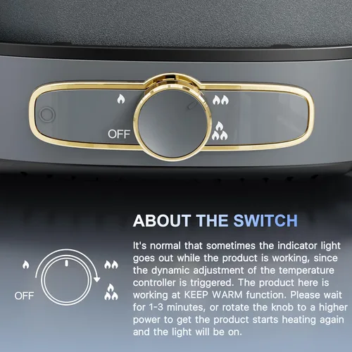 Vista 6 de Stariver Olla Caliente Eléctrica con Divisor, Grande de 6L Antiadherente Olla Eléctrica de Doble Sabor Shabu Shabu, Olla Caliente de 1500W con 3