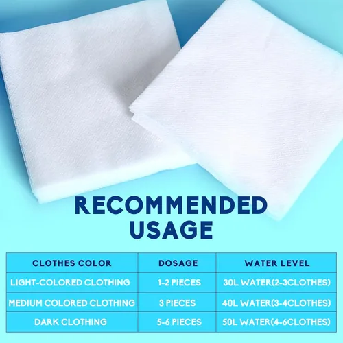 Vista 4 de Xcleen Absorbedor de color para lavandería, protege tu ropa de la decoloración y las manchas, 40