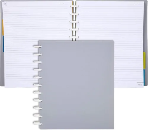 Vista 107 de Talia - Cuadernos de notas con tapas, planificador, personalizables, (Rosa de los 90, Junior (5.5 pulgadas x 8.5 pulgadas))