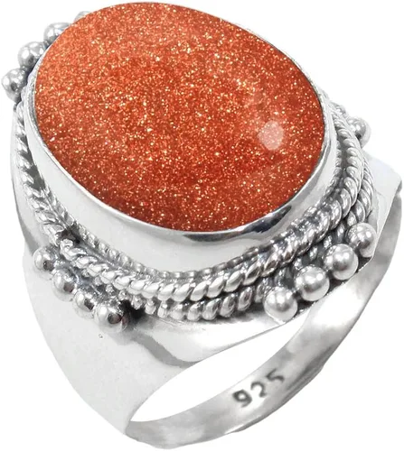 Vista 12 de Anillo de plata de ley 925 para anillo de piedras preciosas naturales unisex, anillo de plata esterlina, anillo de moda con múltiples piedras