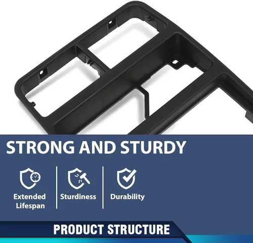 Vista 4 de PIT66 Panel de Remate de Marco de Radio de Salpicadero Compatible con Geo Tracker/Suzuki Sidekick 1992-1995
