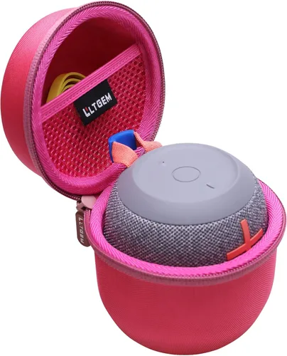 Vista 9 de LTGEM - Funda compatible con Ultimate Ears WONDERBOOM 4 / Play / 3/2 altavoz portátil impermeable, color negro