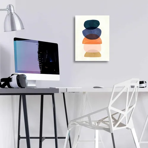 Vista 2 de Epic Art 'Mod Pods I' de Grace Popp, cristal acrílico para pared, 12 x 16 pulgadas