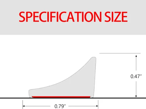 Vista 2 de Presa de agua de umbral de ducha de silicona, protector contra salpicaduras para fregadero de cocina, barrera de ducha (39 pulgadas)