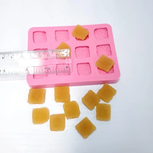 Vista 4 de Molde de vela de jabón de tostada de cereales crujientes de canela para molde de cera para molde de canela de cereales de resina