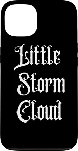 Vista 7 de Funda para iPhone 16 Little Storm Cloud, MIÉRCOLES DARK FAMILY GOTHIC HUMOR