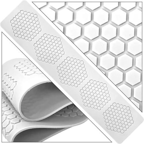 Vista 2 de Molde hueco del caramelo, molde hueco del silicón del caramelo del chocolate 3D (molde del panal de miel)
